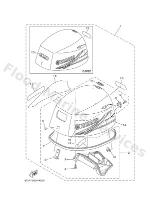 Diagram for TOP COWLING
