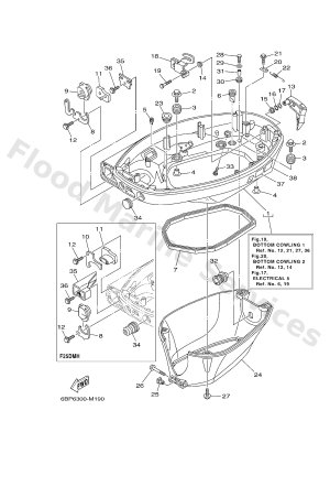 Diagram for BOTTOM COWLING 1