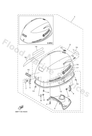Diagram for TOP COWLING
