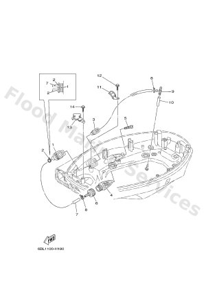 Diagram for BOTTOM COWLING 2