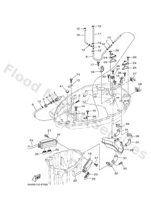 Diagram for BOTTOM COWLING 2