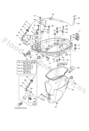 Diagram for BOTTOM COWLING