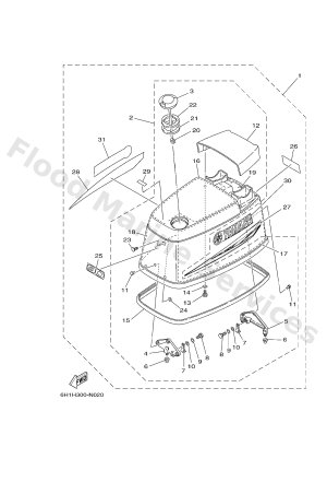 Diagram for TOP COWLING