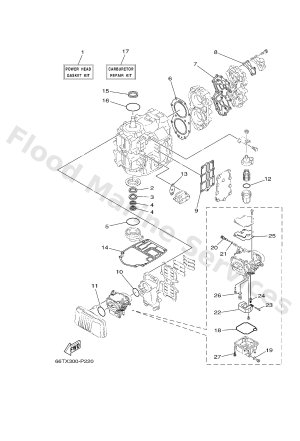 Diagram for REPAIR KIT 1