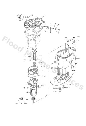 Diagram for UPPER CASING