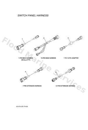 Diagram for WIRE HARNESS 1