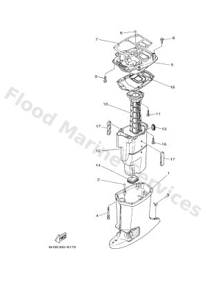 Diagram for UPPER CASING