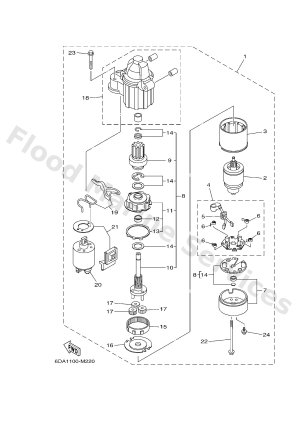 Diagram for STARTING MOTOR