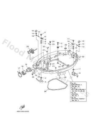 Diagram for BOTTOM COWLING 1