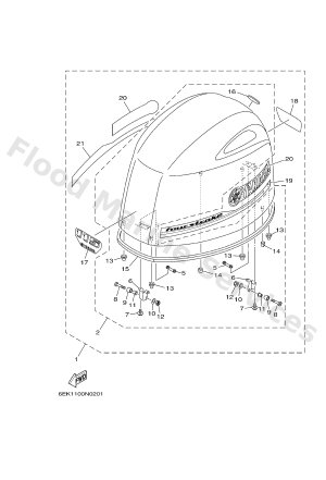 Diagram for TOP COWLING