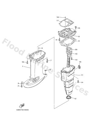 Diagram for UPPER CASING