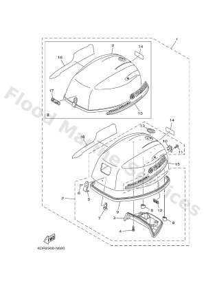 Diagram for TOP COWLING
