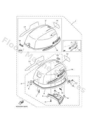 Diagram for TOP COWLING