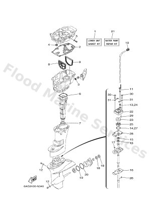 Diagram for REPAIR KIT 3