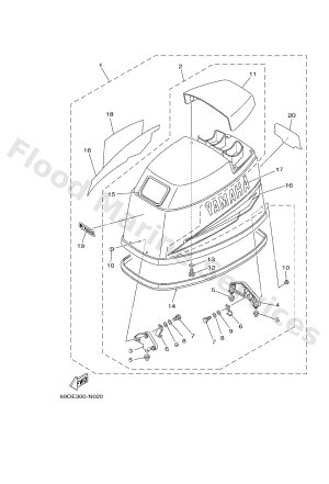 Diagram for TOP COWLING