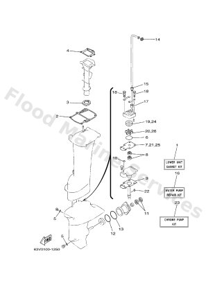 Diagram for REPAIR KIT 2