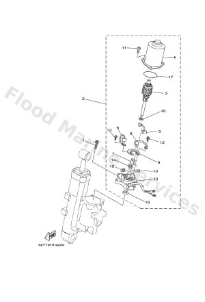 Diagram for POWER TRIM & TILT ASSY 2