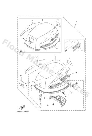 Diagram for TOP COWLING