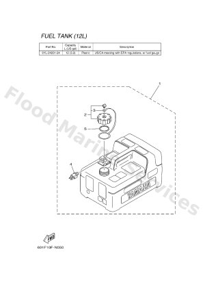 Diagram for FUEL TANK 5