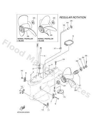 Diagram for LOWER CASING & DRIVE 2
