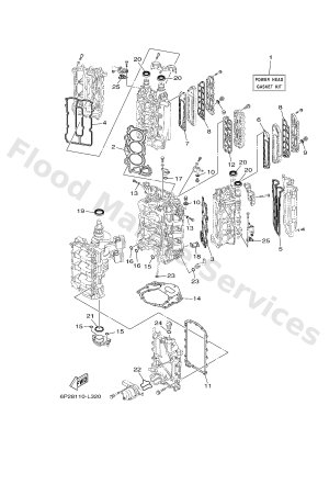 Diagram for REPAIR KIT 1