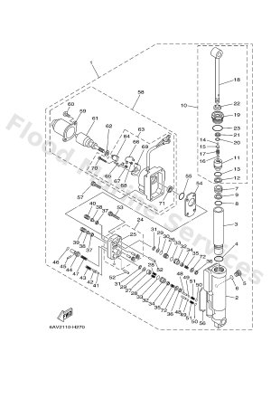 Diagram for POWER TILT ASSY