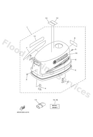 Diagram for TOP COWLING