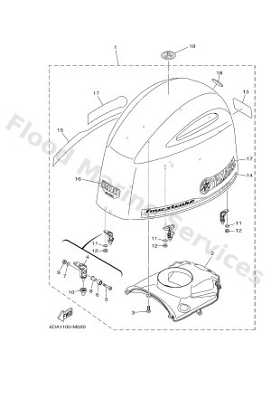 Diagram for TOP COWLING
