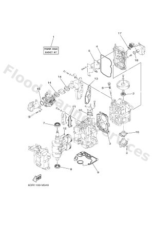Diagram for REPAIR KIT 1