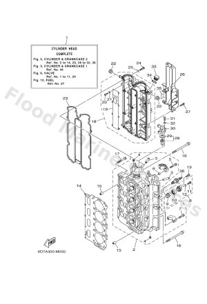 Diagram for CYLINDER & CRANKCASE 2