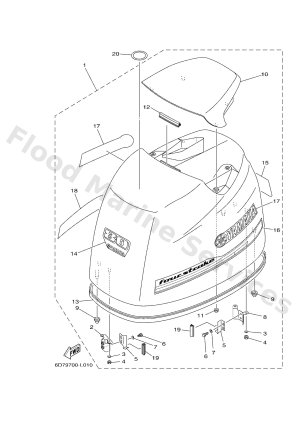 Diagram for TOP COWLING