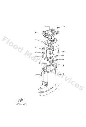 Diagram for UPPER CASING