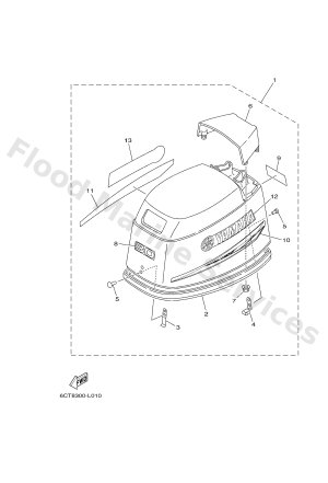 Diagram for TOP COWLING