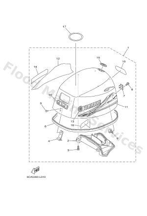 Diagram for TOP COWLING