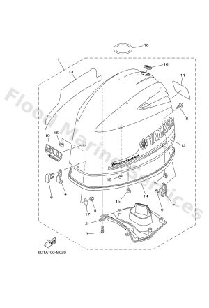Diagram for TOP COWLING