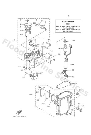 Diagram for FUEL INJECTION PUMP 1