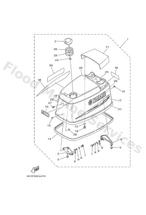Diagram for TOP COWLING