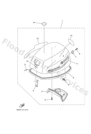 Diagram for TOP COWLING