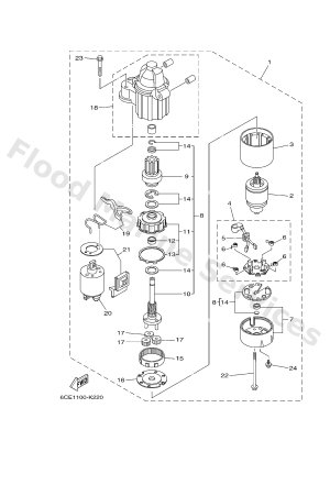 Diagram for STARTING MOTOR