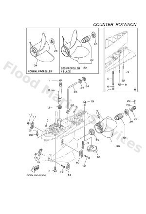 Diagram for LOWER CASING & DRIVE 4