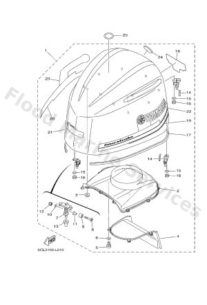 Diagram for TOP COWLING