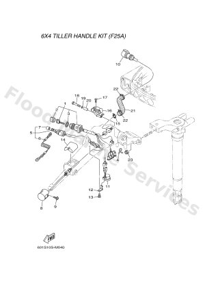 Diagram for TILLER HANDLE KIT 2
