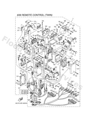 Diagram for DBW REMOTE CONTROL 2 (TWIN)