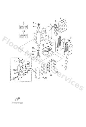 Diagram for REPAIR KIT 1