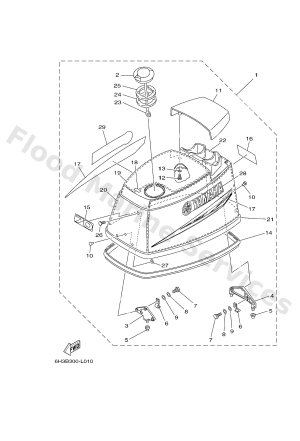 Diagram for TOP COWLING