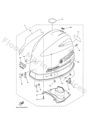 Diagram for TOP COWLING