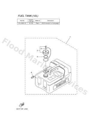 Diagram for FUEL TANK 5
