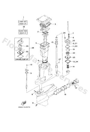 Diagram for REPAIR KIT 2