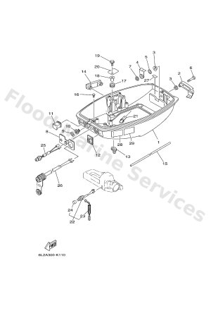 Diagram for BOTTOM COWLING