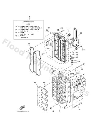 Diagram for CYLINDER & CRANKCASE 2